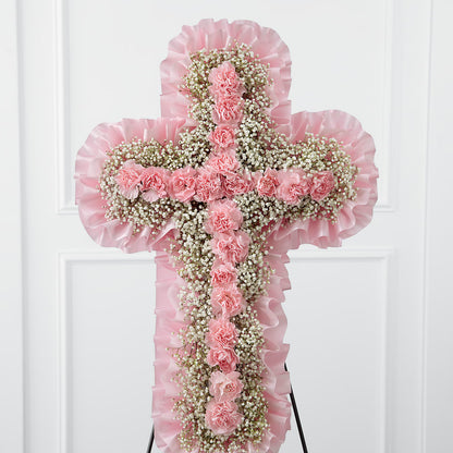 Angel's Cross Easel –  Flowers Forever, Carlsbad CA