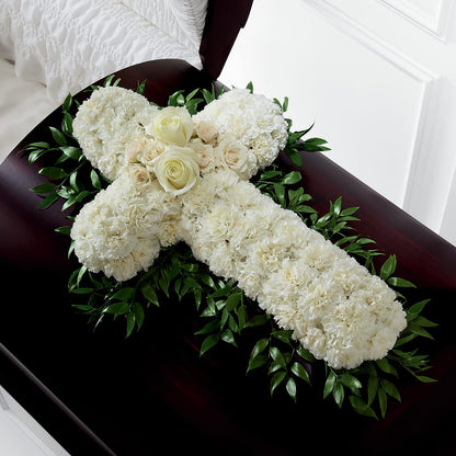 Peaceful Memories Casket Spray (Standard) –  Flowers Forever, Carlsbad CA