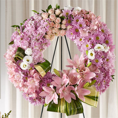 Gift of Warmth Wreath –  Flowers Forever, Carlsbad CA
