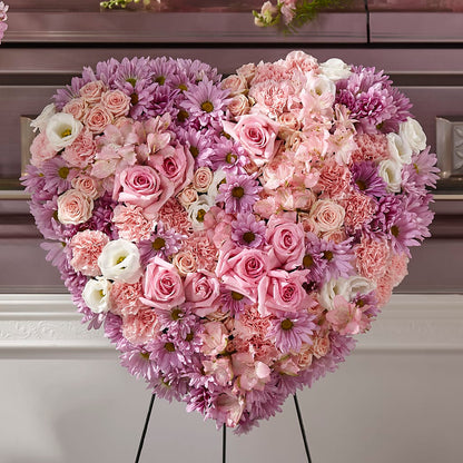 Heaven's Light Heart –  Flowers Forever, Carlsbad CA