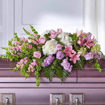 Life's Gratitude Casket Spray –  Flowers Forever, Carlsbad CA