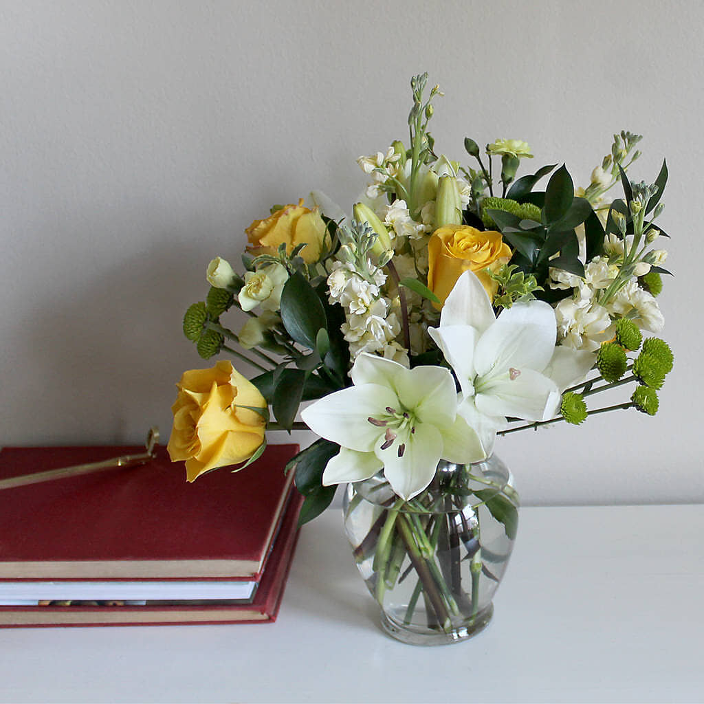 Hope & Serenity Bouquet –  Flowers Forever, Carlsbad CA