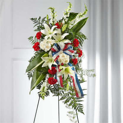 Stars of Life Standing Spray –  Flowers Forever, Carlsbad CA