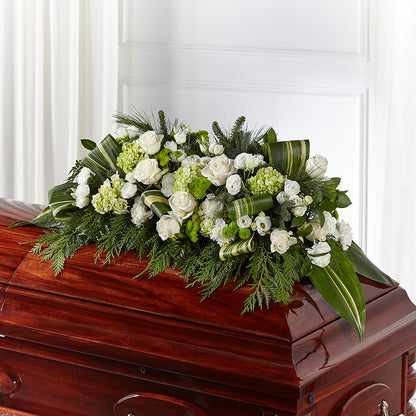 Hopeful Gesture Casket Spray –  Flowers Forever, Carlsbad CA