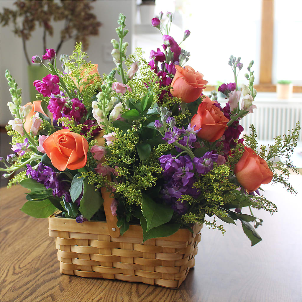 Garden of Life Basket –  Flowers Forever, Carlsbad CA