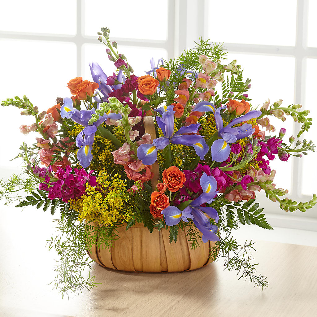 Garden of Life Basket –  Flowers Forever, Carlsbad CA