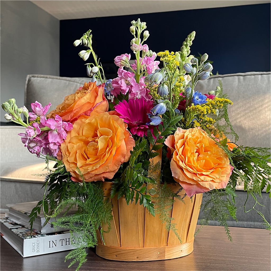 Garden of Life Basket –  Flowers Forever, Carlsbad CA