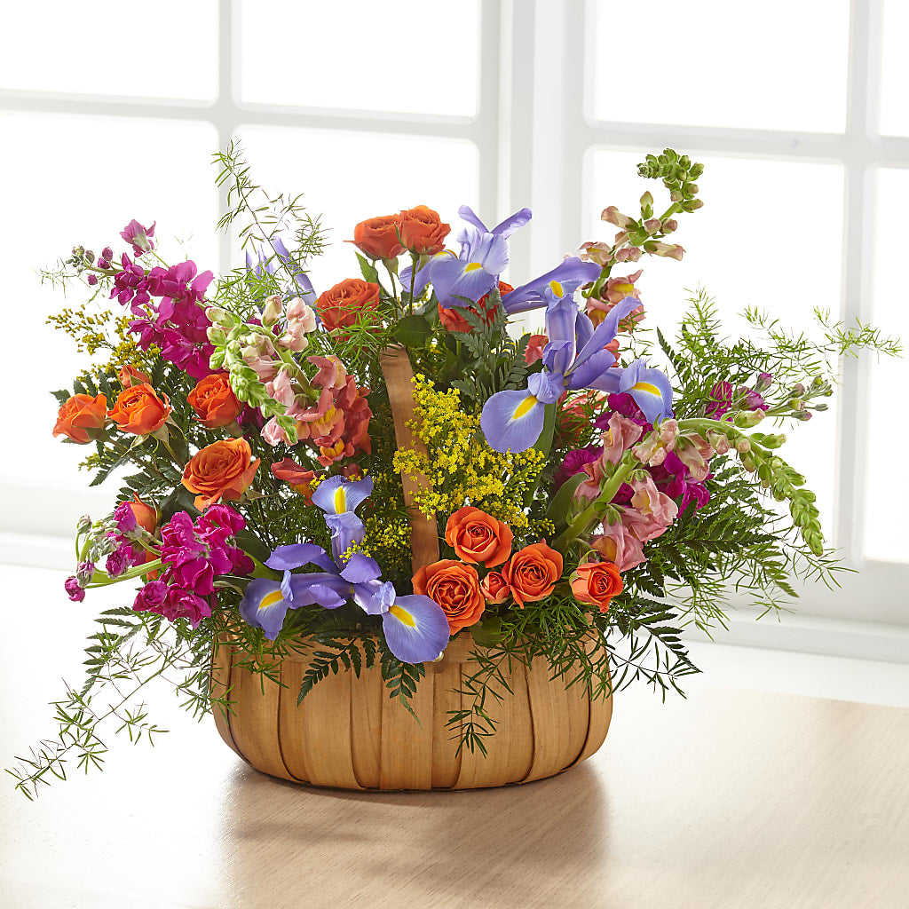 Garden of Life Basket –  Flowers Forever, Carlsbad CA