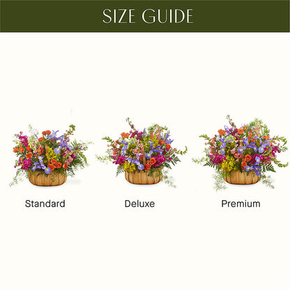 Garden of Life Basket –  Flowers Forever, Carlsbad CA