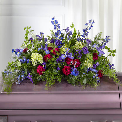 Always Treasured Casket Spray –  Flowers Forever, Carlsbad CA