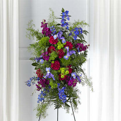 Heavenly Skies Standing Spray –  Flowers Forever, Carlsbad CA