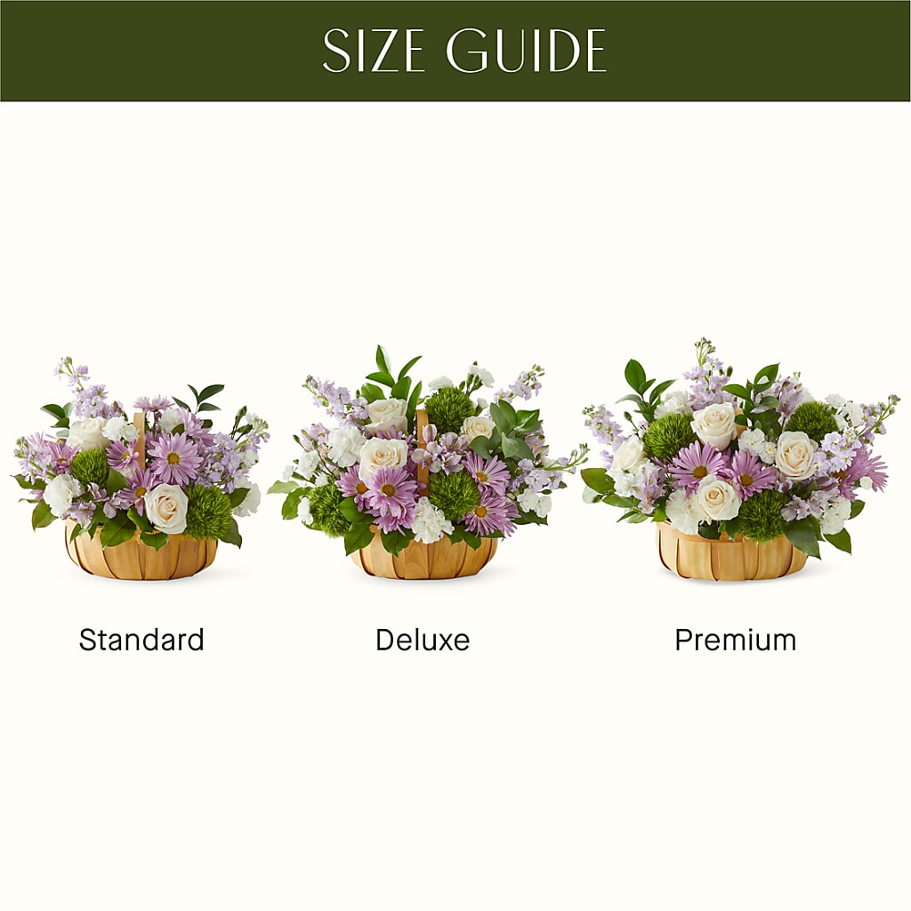 Peace & Love Basket –  Flowers Forever, Carlsbad CA