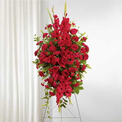 From the Heart Standing Spray –  Flowers Forever, Carlsbad CA