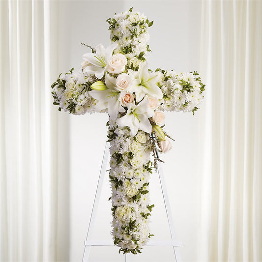 Spiritual Guidance Standing Spray –  Flowers Forever, Carlsbad CA
