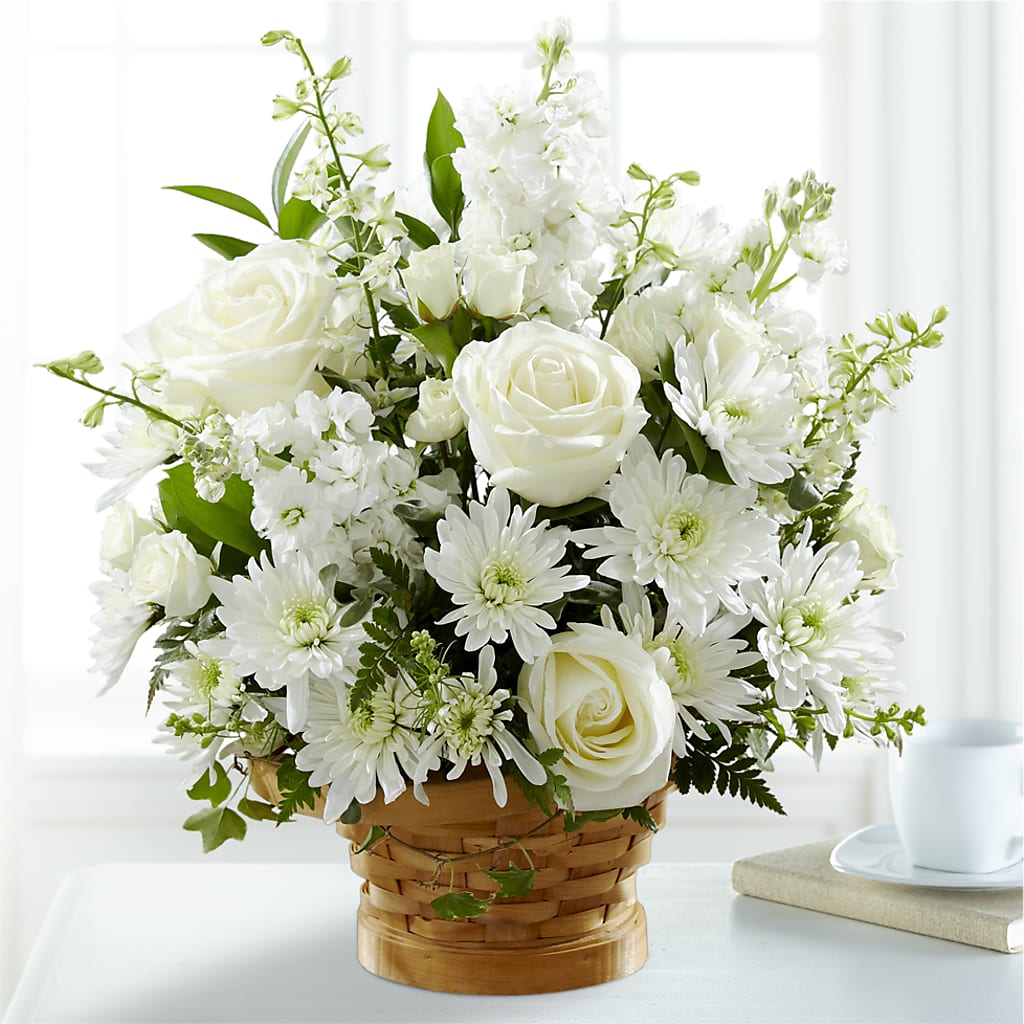 Heartfelt Condolences Arrangement –  Flowers Forever, Carlsbad CA