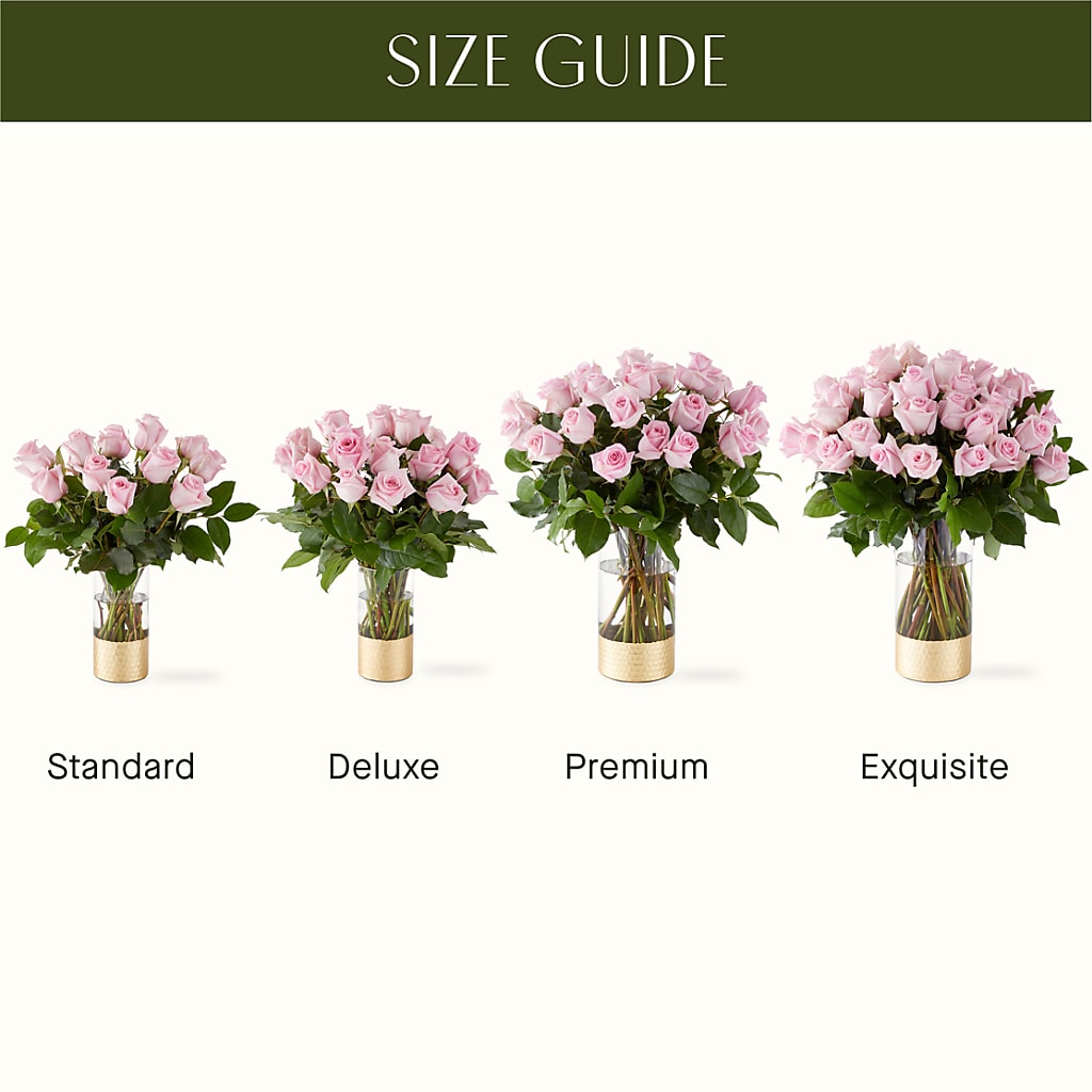 Picture Perfect Pink Rose Bouquet –  Flowers Forever, Carlsbad CA