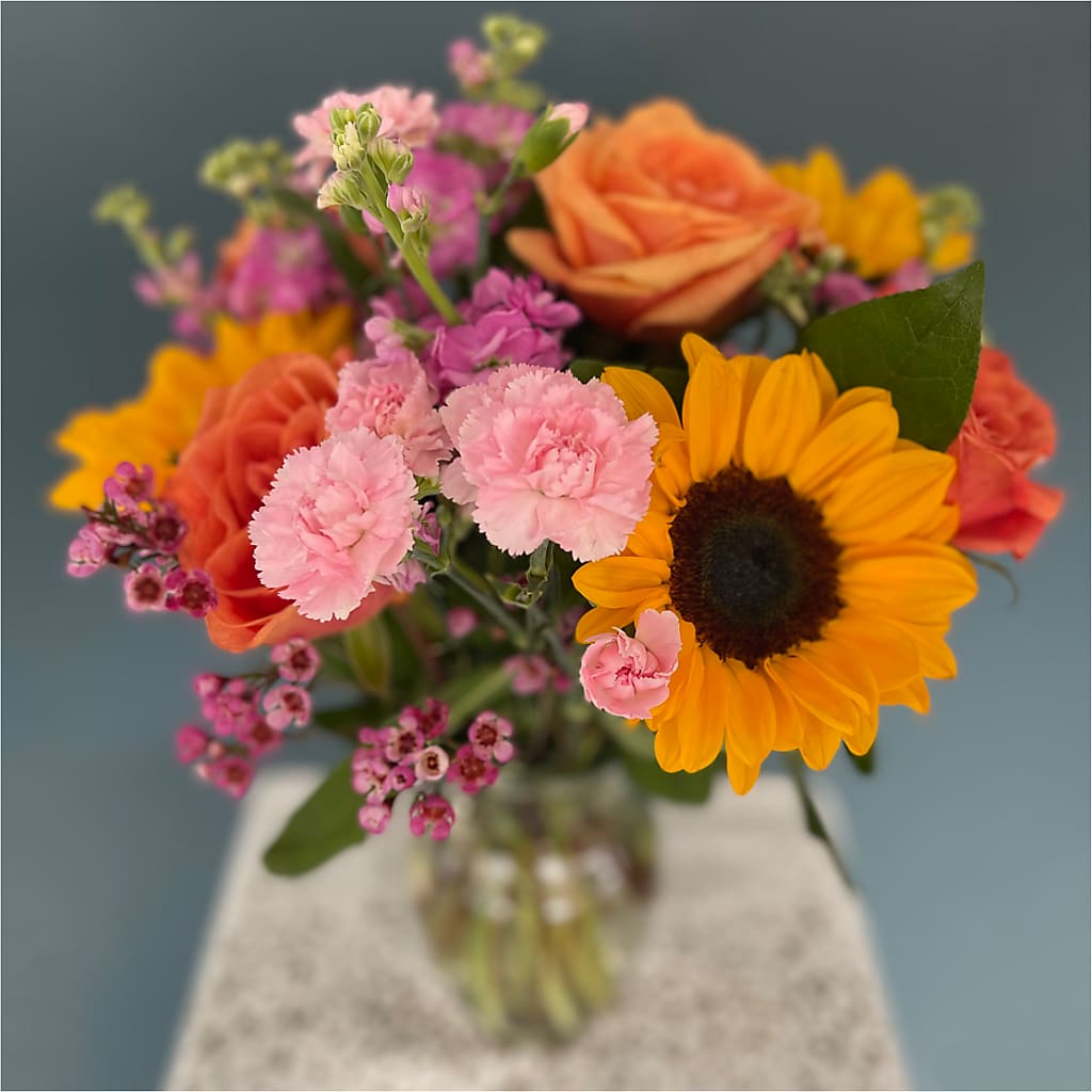 Yellow Brick Road Bouquet –  Flowers Forever, Carlsbad CA