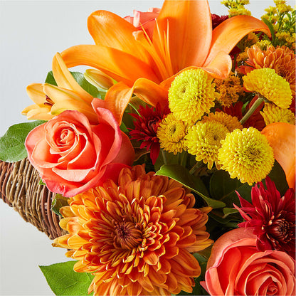 Bouquet of Blessings Cornucopia –  Flowers Forever, Carlsbad CA