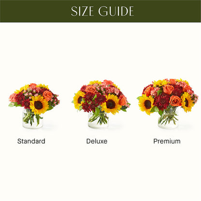 September Sunset Bouquet –  Flowers Forever, Carlsbad CA