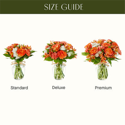 Apricot Glow Bouquet –  Flowers Forever, Carlsbad CA