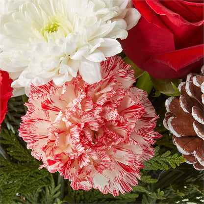 Candy Cane Lane Bouquet –  Flowers Forever, Carlsbad CA