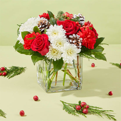Snow Angel Bouquet –  Flowers Forever, Carlsbad CA