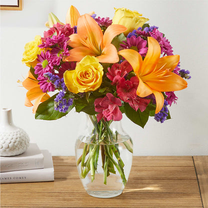 Colorful Visions Bouquet –  Flowers Forever, Carlsbad CA