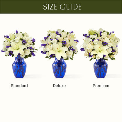Sapphire Rush Bouquet –  Flowers Forever, Carlsbad CA