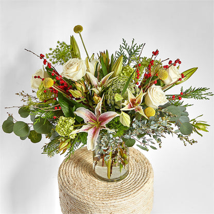 Berry & Bright Bouquet –  Flowers Forever, Carlsbad CA