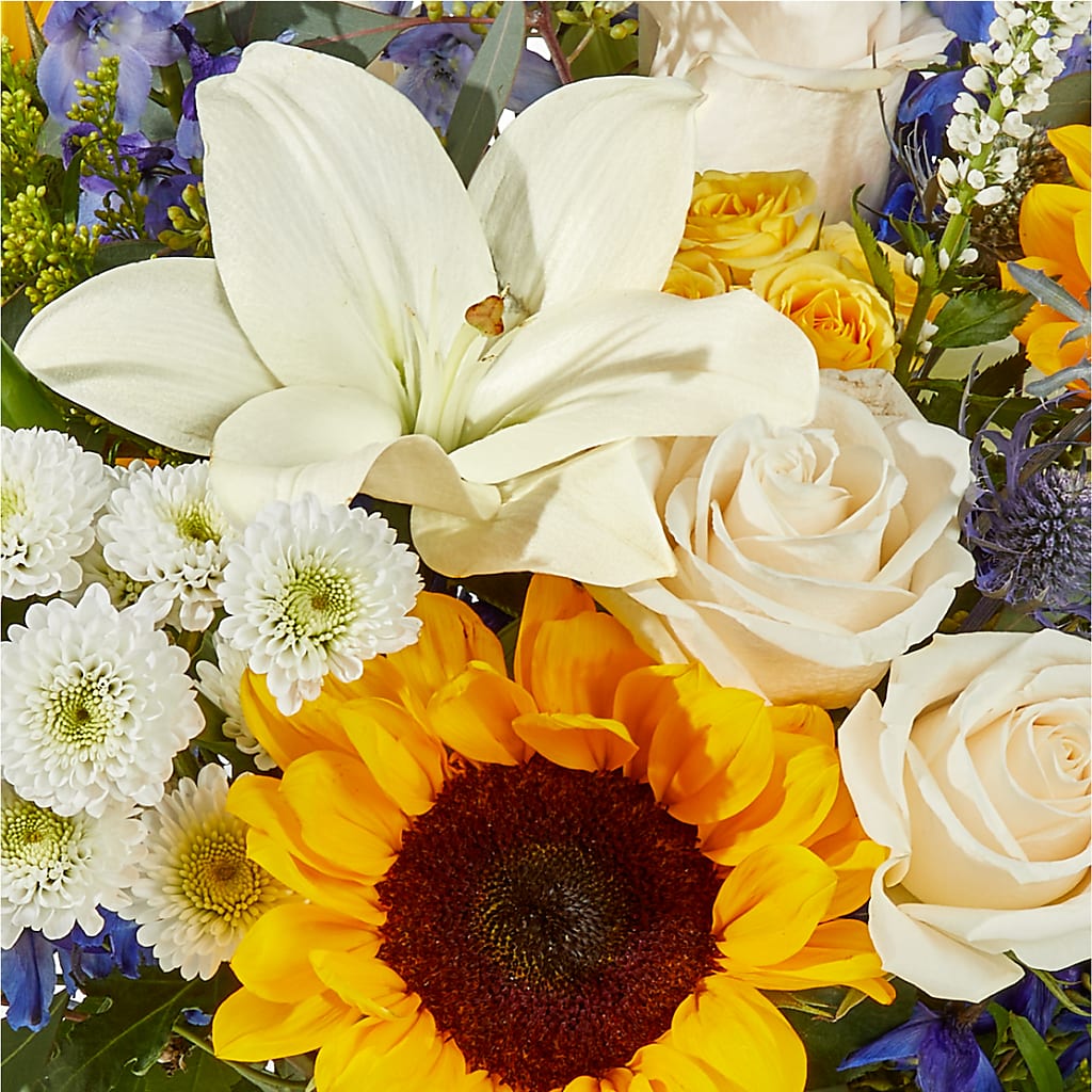 Wonderfully Sunny Bouquet –  Flowers Forever, Carlsbad CA