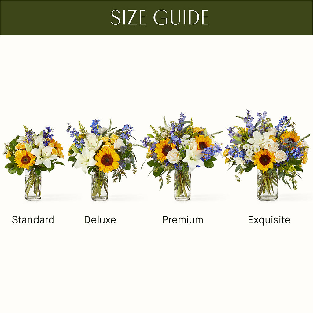 Wonderfully Sunny Bouquet –  Flowers Forever, Carlsbad CA