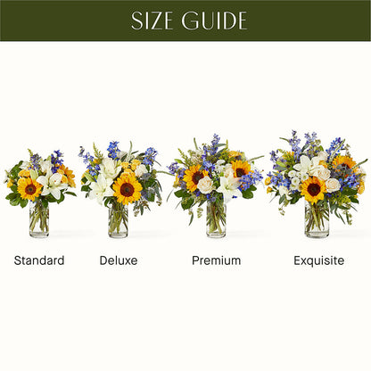 Wonderfully Sunny Bouquet –  Flowers Forever, Carlsbad CA