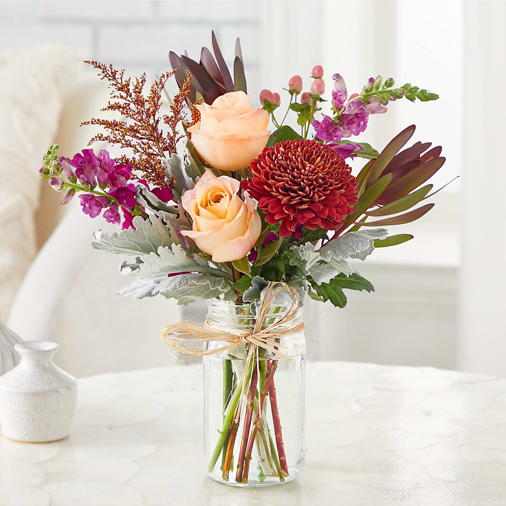 Moody Hues Bouquet –  Flowers Forever, Carlsbad CA