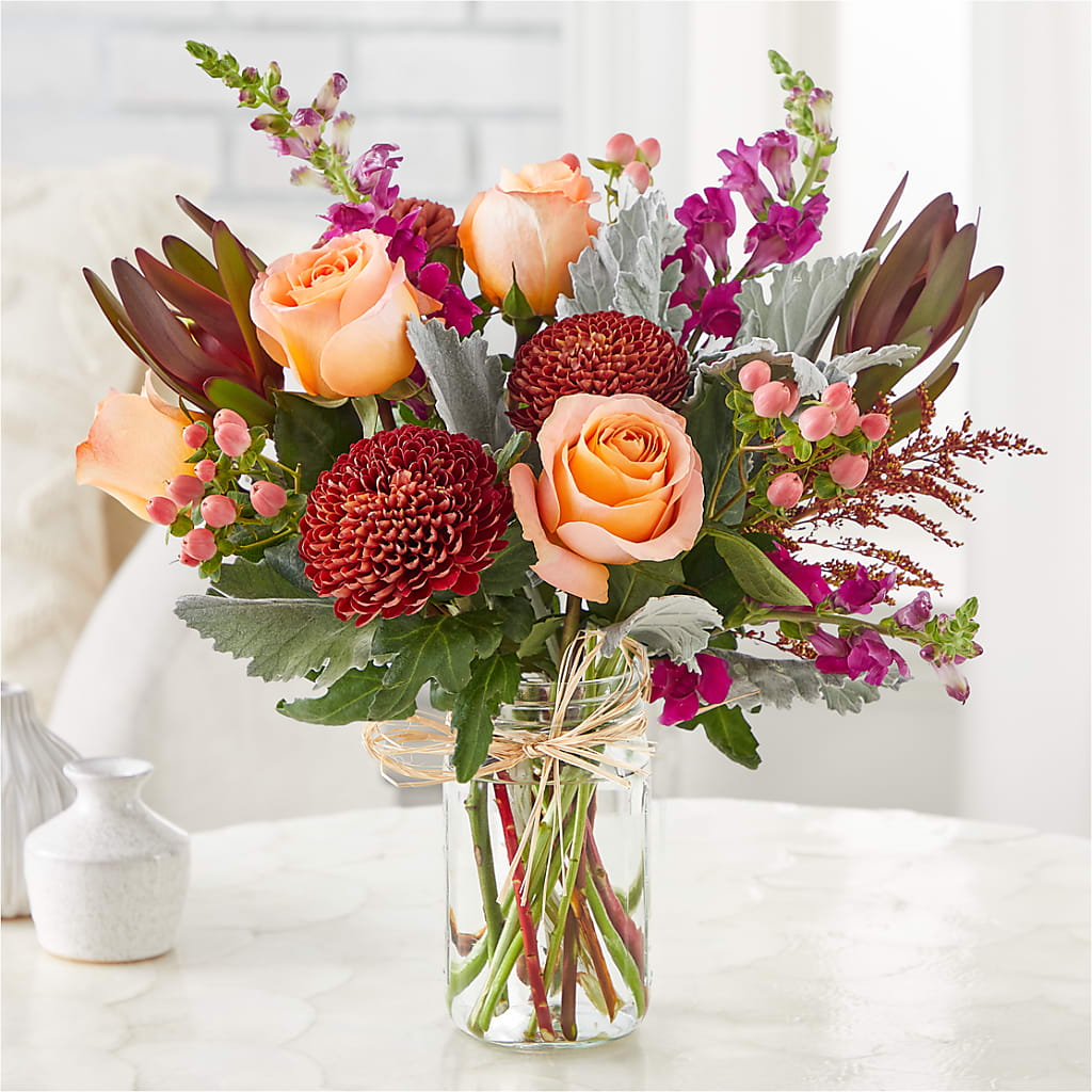 Moody Hues Bouquet –  Flowers Forever, Carlsbad CA