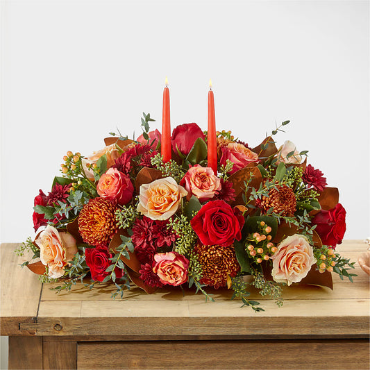 Gather Near Centerpiece –  Flowers Forever, Carlsbad CA