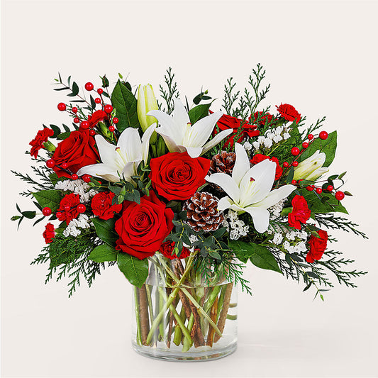 Best in Snow Bouquet –  Flowers Forever, Carlsbad CA