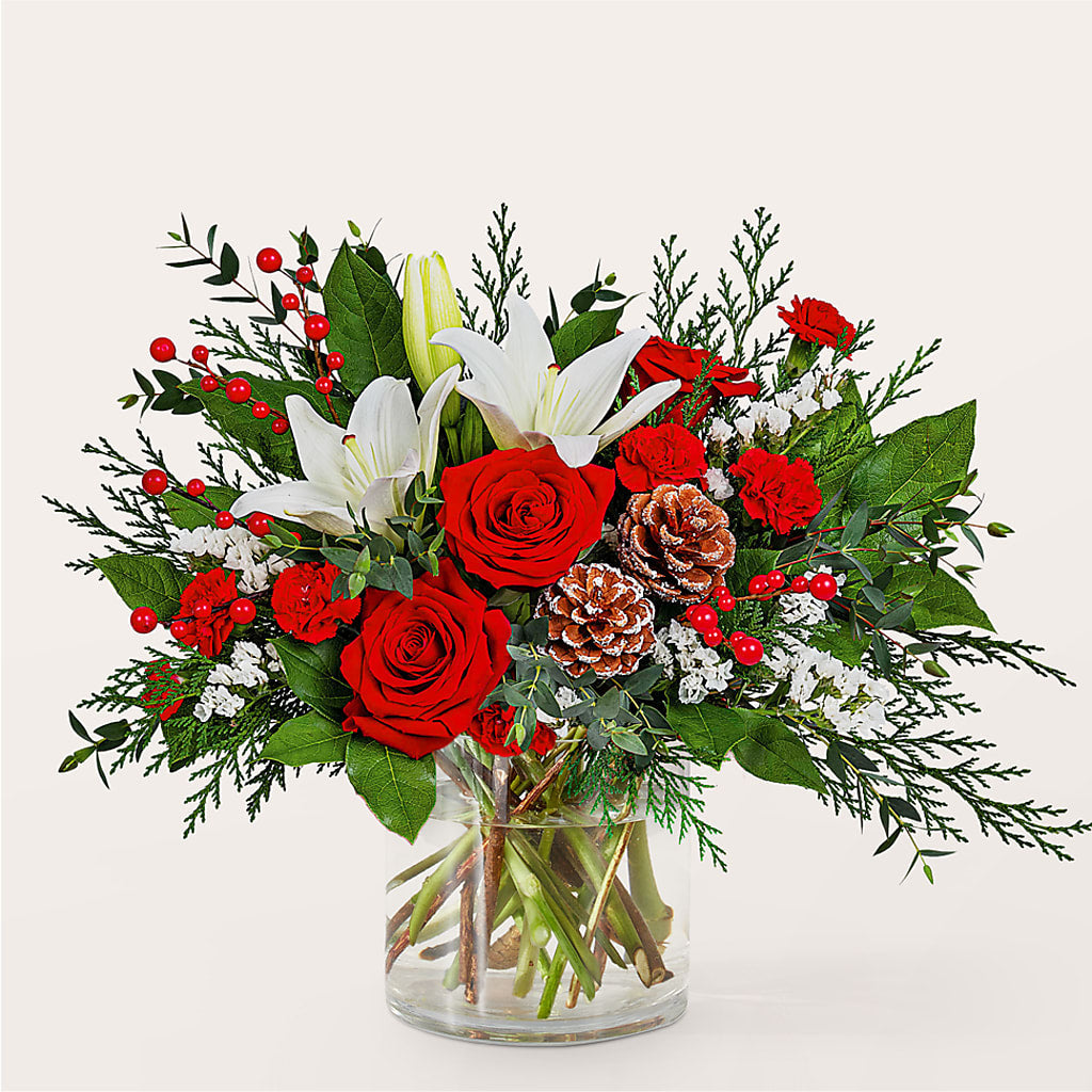 Best in Snow Bouquet –  Flowers Forever, Carlsbad CA