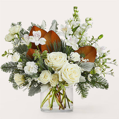 Fresh Snowfall Bouquet –  Flowers Forever, Carlsbad CA