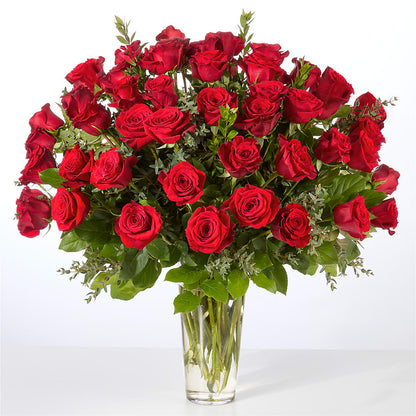 Forever Yours Fifty Stem Red Rose Bouquet –  Flowers Forever, Carlsbad CA