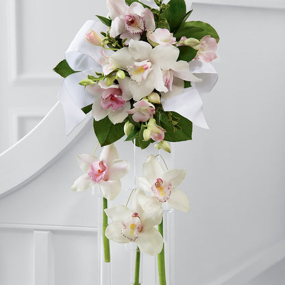 Perfect Entrance Pew Arrangement –  Flowers Forever, Carlsbad CA