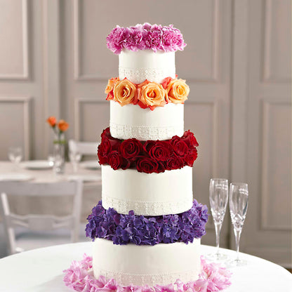 Infinite Love Cake Décor –  Flowers Forever, Carlsbad CA