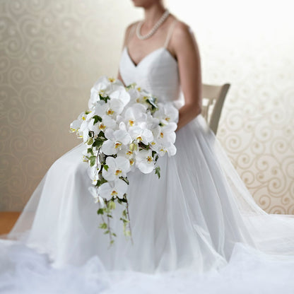 Classic White Bouquet –  Flowers Forever, Carlsbad CA