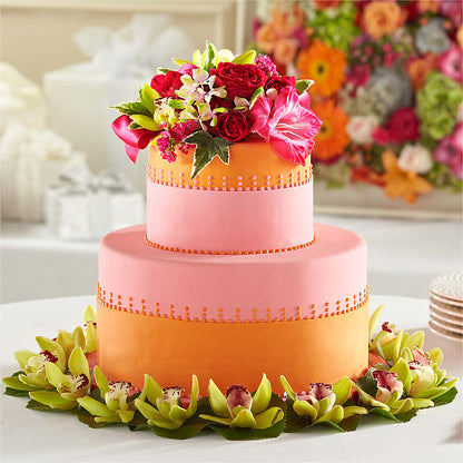 Sweet Citrus Cake Decor –  Flowers Forever, Carlsbad CA