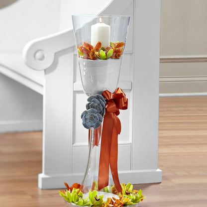 Matrimony Pew Decor –  Flowers Forever, Carlsbad CA