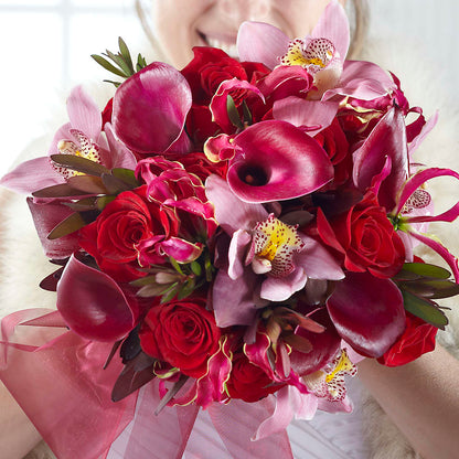 Heart of Hearts Bouquet –  Flowers Forever, Carlsbad CA