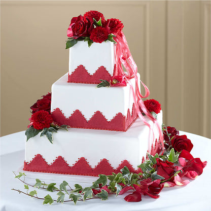 Forever Happiness Cake Decor –  Flowers Forever, Carlsbad CA