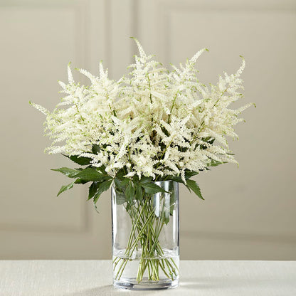 White Astilbe Bouquet –  Flowers Forever, Carlsbad CA